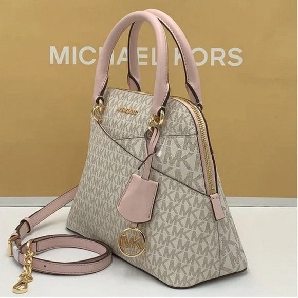 Michael Kors Jet Set Travel Medium Dome Satchel Shoulder Bag - Picture 6 of 16